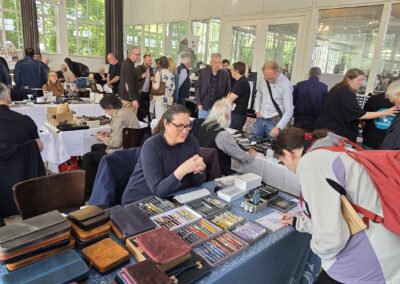 Penshow Stiftebörse Franken Nürnberg Bayern Deutschland Flohmarkt Schreibgeräte