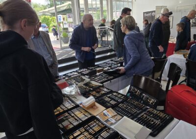 Penshow Stiftebörse Franken Nürnberg Bayern Deutschland Flohmarkt Schreibgeräte