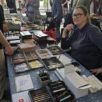 Penshow Stiftebörse Franken Nürnberg Bayern Deutschland Flohmarkt Schreibgeräte