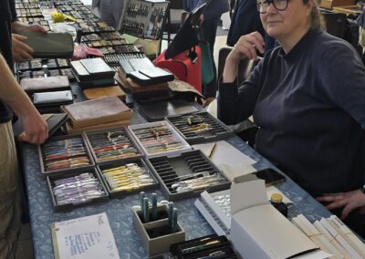 Penshow Stiftebörse Franken Nürnberg Bayern Deutschland Flohmarkt Schreibgeräte
