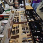 Penshow Stiftebörse Franken Nürnberg Bayern Deutschland Flohmarkt Schreibgeräte