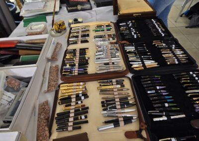 Penshow Stiftebörse Franken Nürnberg Bayern Deutschland Flohmarkt Schreibgeräte