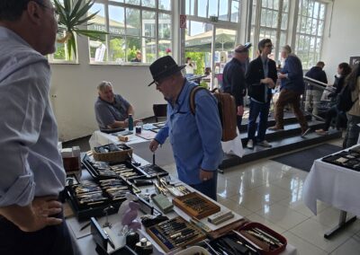Penshow Stiftebörse Franken Nürnberg Bayern Deutschland Flohmarkt Schreibgeräte